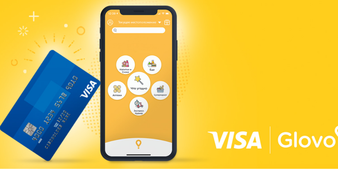 Glovo and Visa