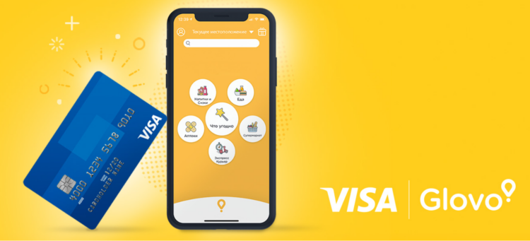 Glovo and Visa