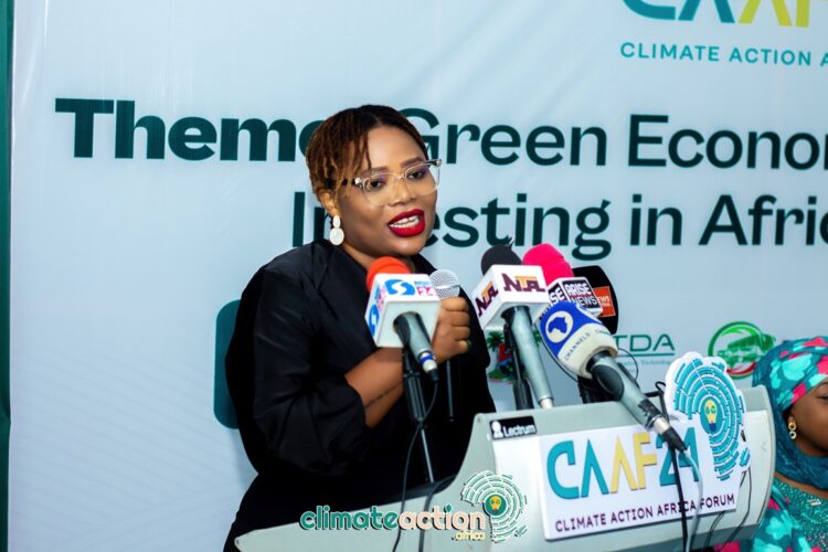 Grace Mbah, executive director and Co-founder of Climate Action Africa