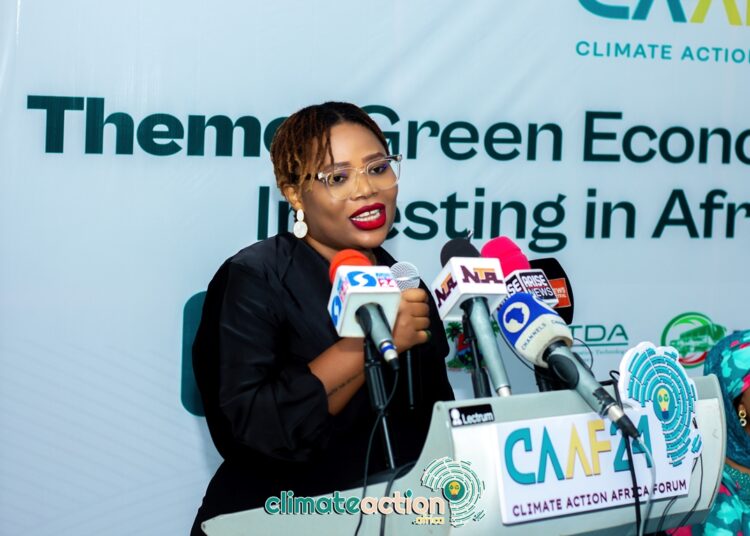 Grace Mbah, executive director and Co-founder of Climate Action Africa