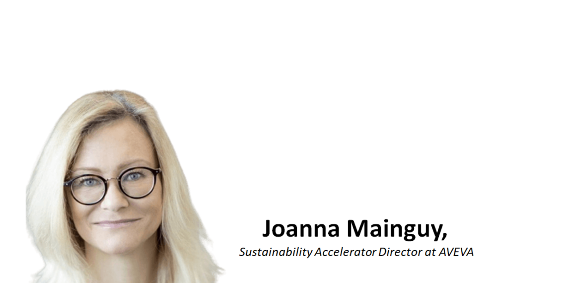 Joanna Mainguy, Sustainability Accelerator Director at AVEVA