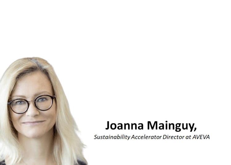 Joanna Mainguy, Sustainability Accelerator Director at AVEVA