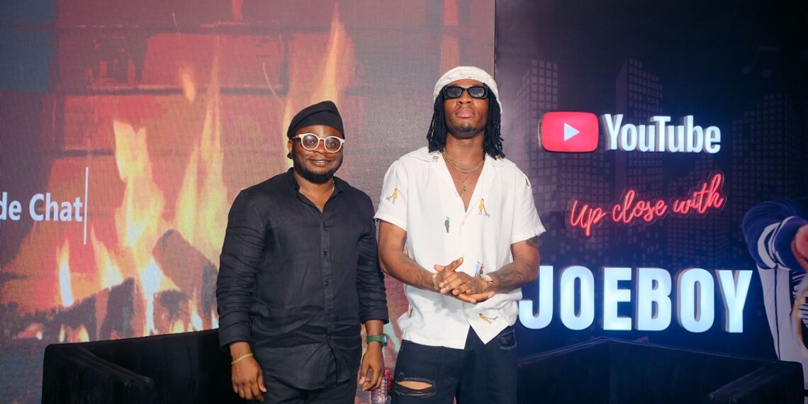 Joeboy Gets Up Close with Fans on YouTube