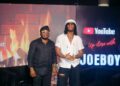 Joeboy Gets Up Close with Fans on YouTube