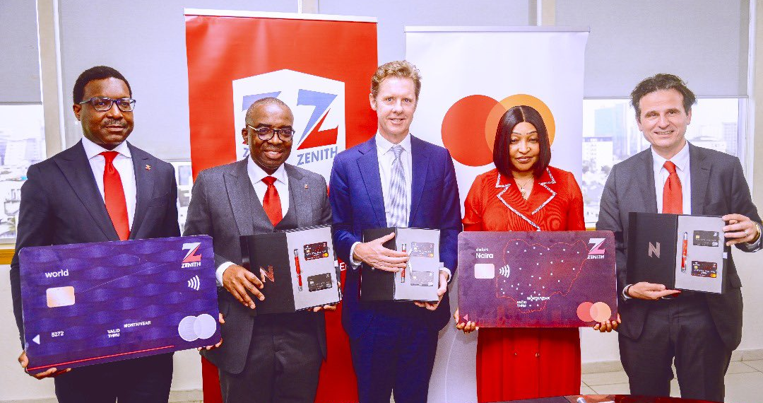 Zenith bank and Mastercard launch Naija Card and the World Elite Credit Card