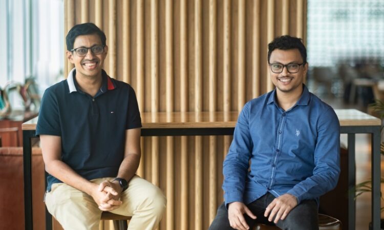 Nanonets founders Sarthak Jain and Prathamesh Juvatkar