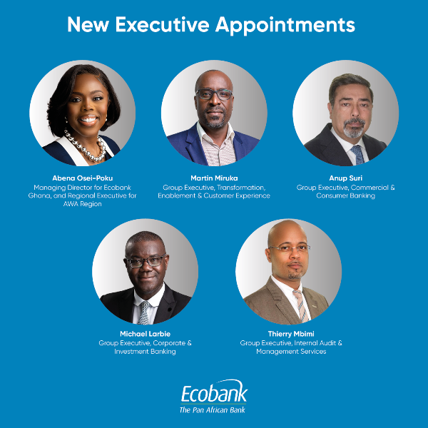 New Ecobank executives