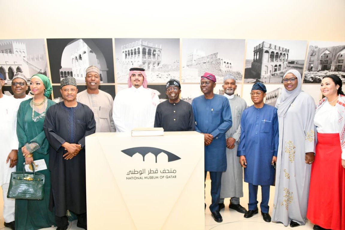 President Tinubu in Qatar