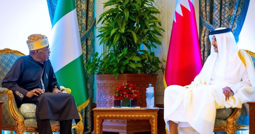 Tinubu in Qatar
