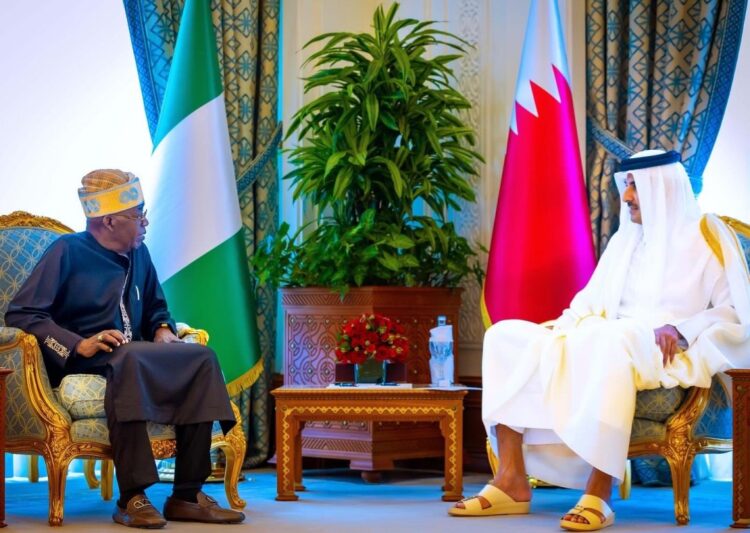 Tinubu in Qatar