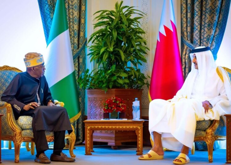 Tinubu in Qatar