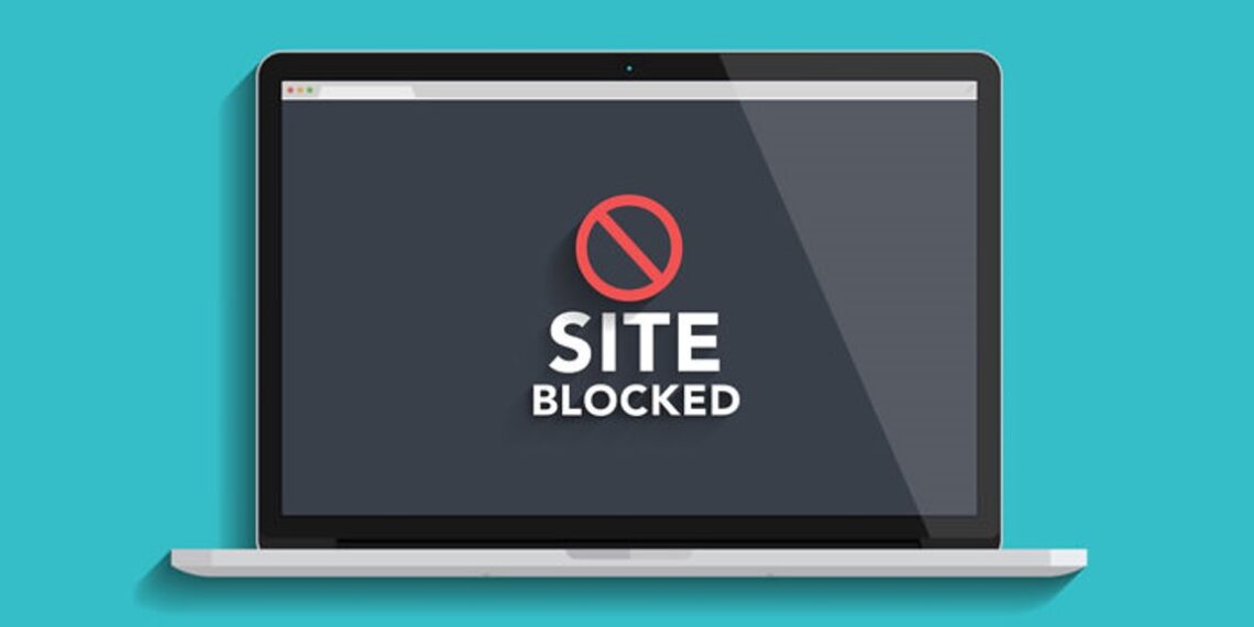 Websites employers block most