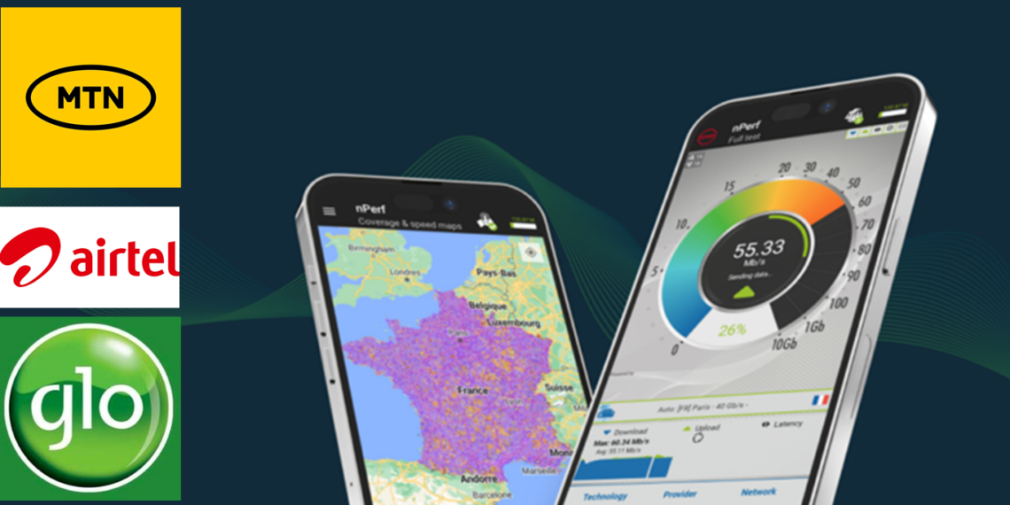 nPerf - MTN, Airtel and Glo internet Speed in 2023