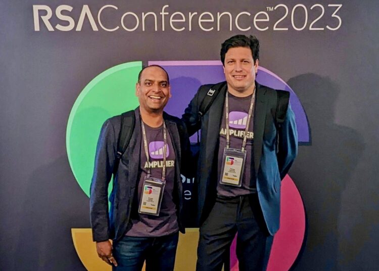 Amplifier Security founders Shreyas Sadalgi and Thomas Donnelly