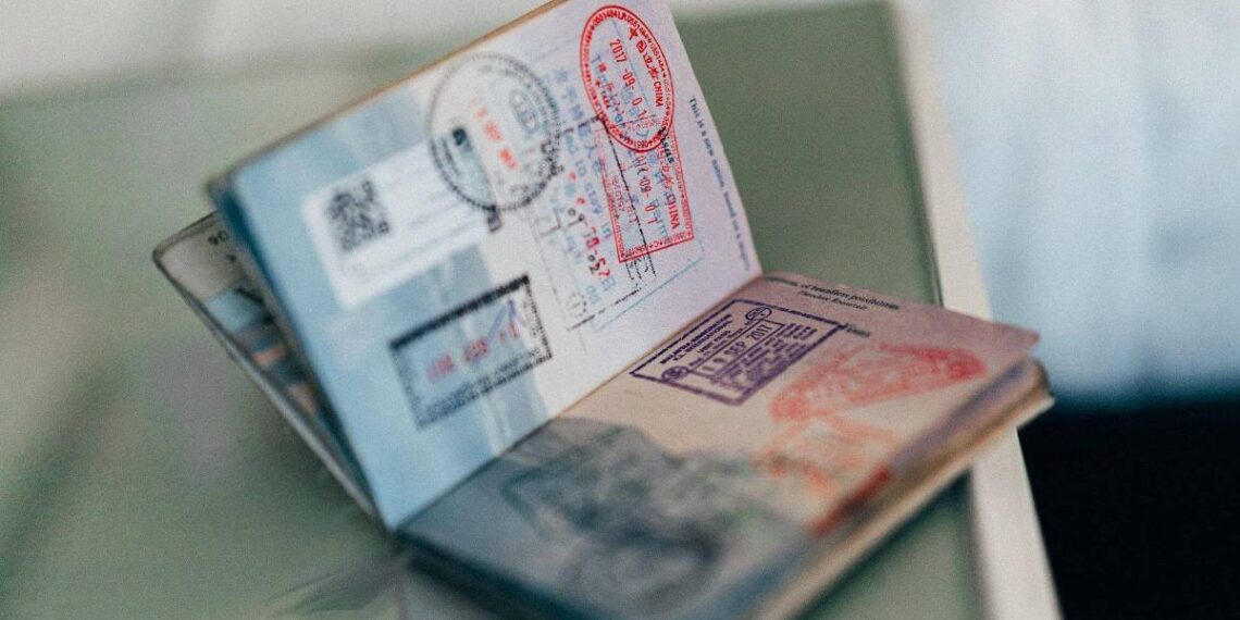 Angolan Visas and passport stamps
