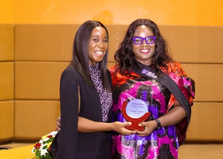 Chinenye Anuforo of the Sun wins