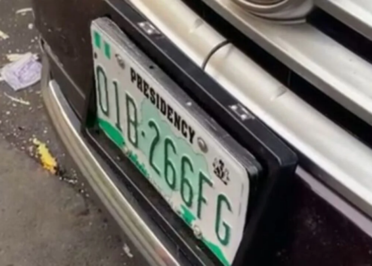 Do no post Number Plate online