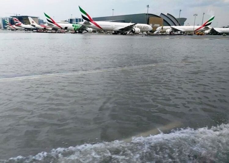 Dubai Airport Heavy Downpour