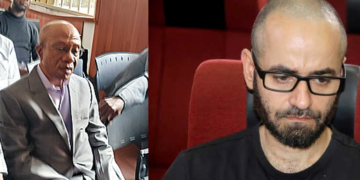 Godwin Emefiele and Tigran Gambaryan