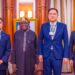 President Tinubu and Samsung Executives