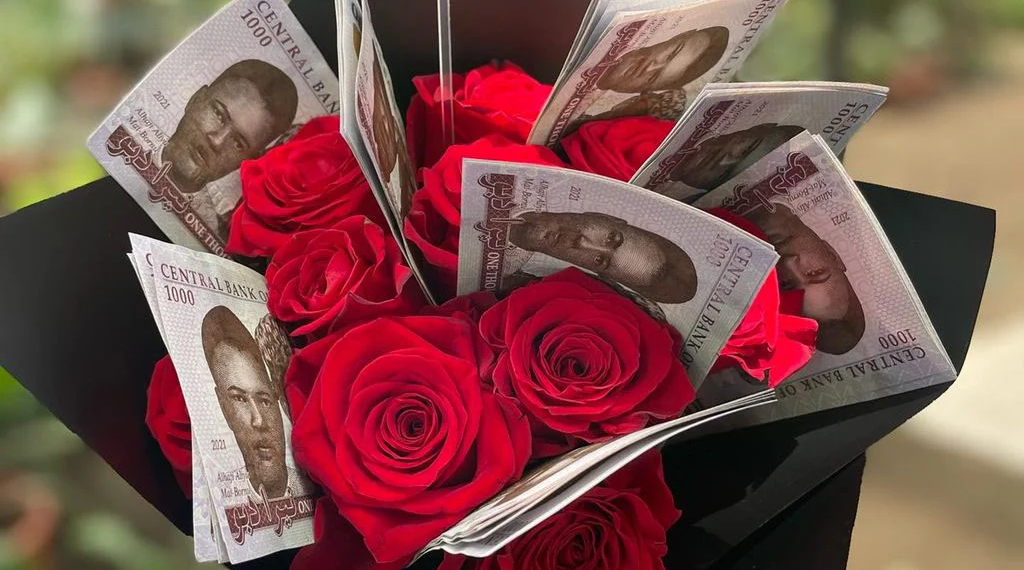 money bouquet is Naira Abuse