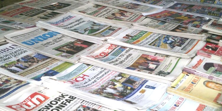 print media and AI