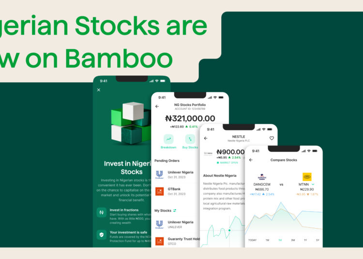 Bamboo Launches Nigerian Stocks to Deepen Retail Capital Markets Participation