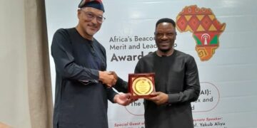 Beacon of ICT award to Ikechukwu Nnamani