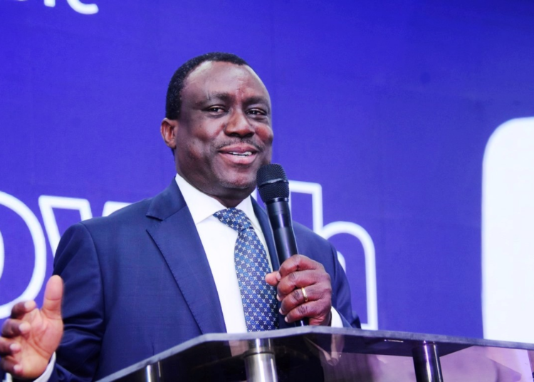 Demola Sogunle, Chief Executive, Stanbic IBTC Holdings, delivering his keynote address at YLS 2024