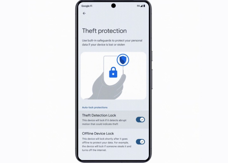 Google Launches Feature That Automatically Locks Your Android Phone When Snatched