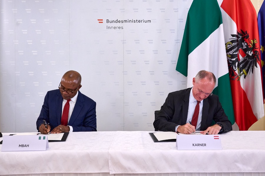 Gov Mbah Takes Investment Drive to Austria, Signs MoU -