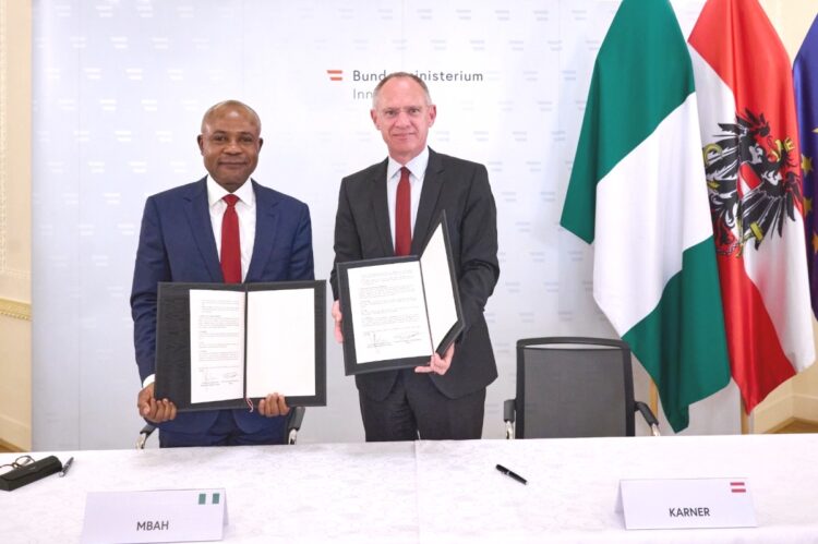 Gov Mbah Takes Investment Drive to Austria, Signs MoU -