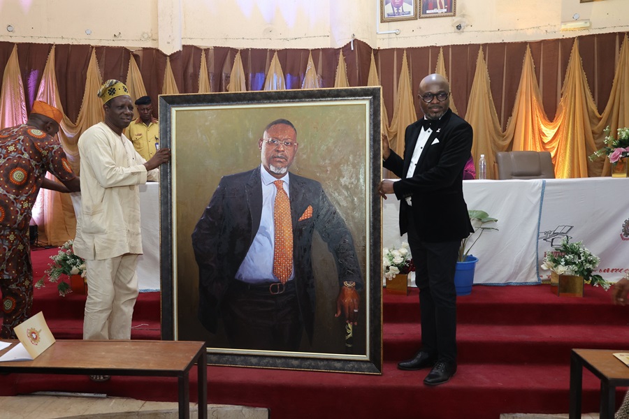 Taiwo Afolabi at LAUTECH Convocation Lecture