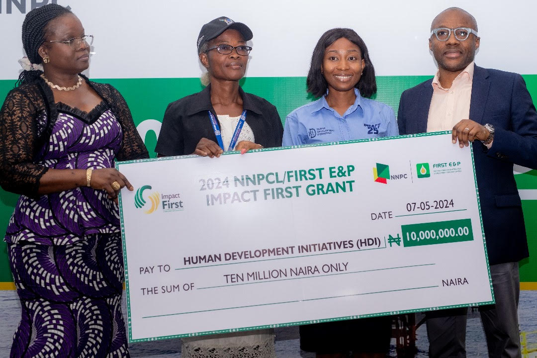 NNPC/First E&P JV presentation to Human Development Initiative (HDI)