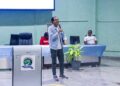 Nelson Ajulo, CEO of Zarttalent Foundation at career Fair (2)