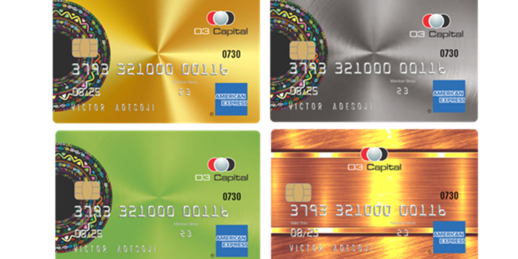 O3 Capital and American Express card in Nigeria