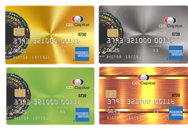 O3 Capital and American Express card in Nigeria