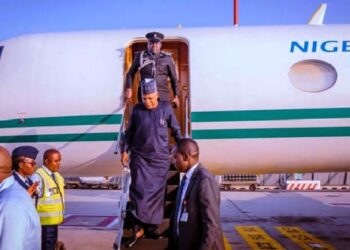 Vice President Shettima and jet