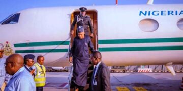 Vice President Shettima and jet