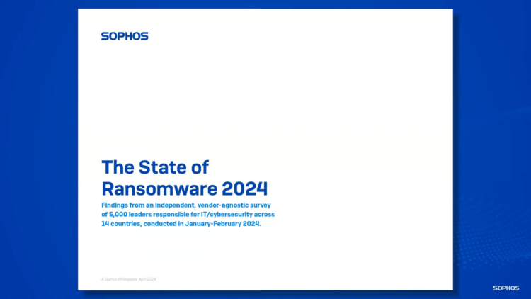 Source: State of Ransomware 2024 Report