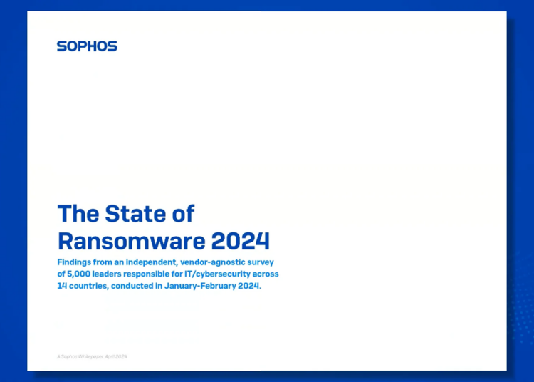 Source: State of Ransomware 2024 Report
