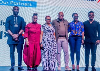 Tech Panelists with Mitchell at Interswitch Group Career Fair