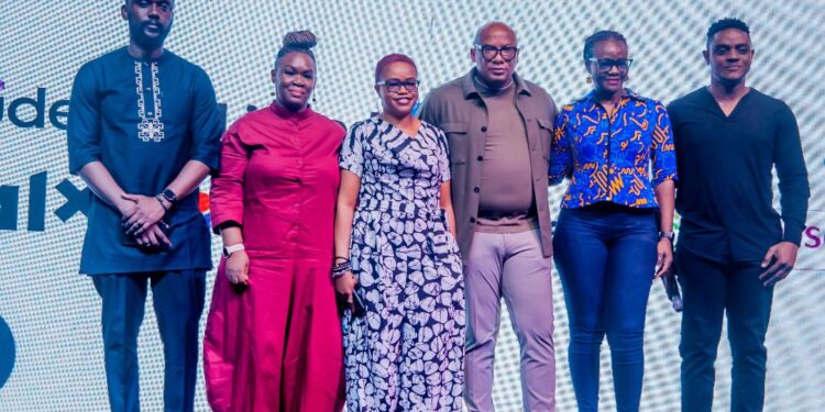 Tech Panelists with Mitchell at Interswitch Group Career Fair