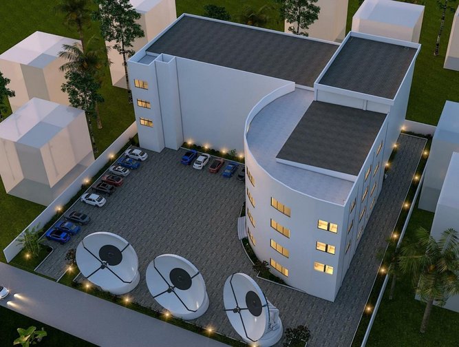 The Apapa data centre campus [in view]