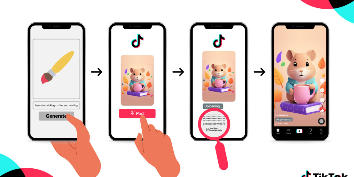 TikTok To Start Labeling AI-Generated Content from External Platforms