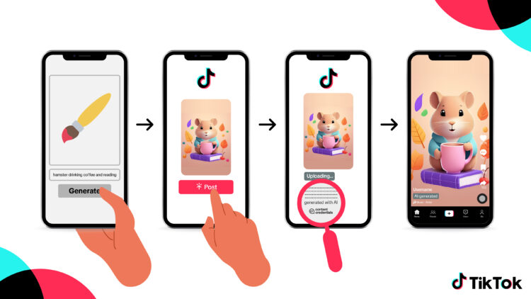 TikTok To Start Labeling AI-Generated Content from External Platforms