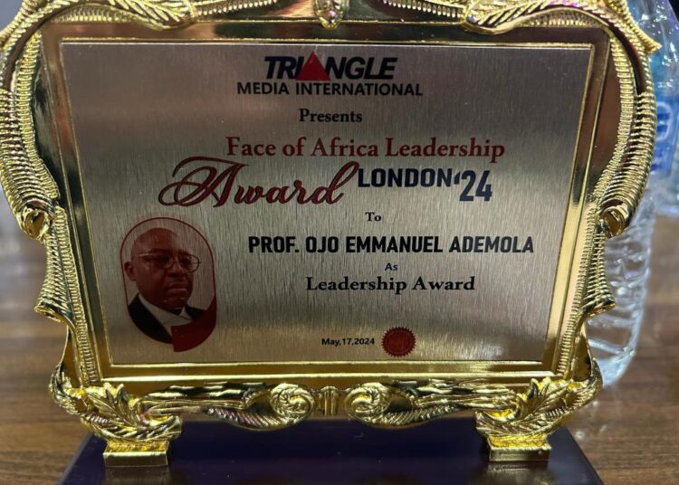 Prof. OJO EMMANUEL ADEMOLA