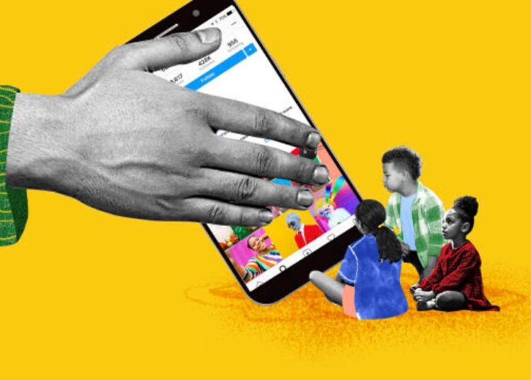 kids to use social media