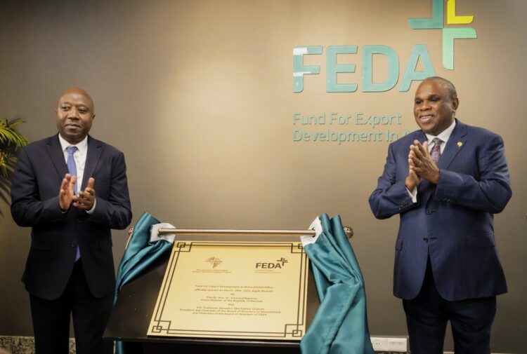 unveiling of Fund for Export Development in Africa - FEDA