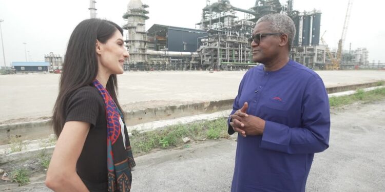 Eleni and Aliko discuss Dangote Refinery